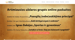 Desktop Screenshot of esujums.lt
